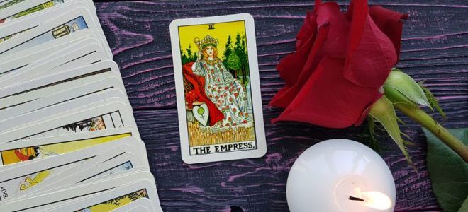 The Empress tarot card meaning in love and career readings