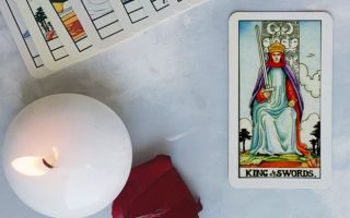 The King of Swords — tarot card meanings