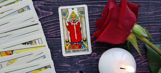 The Hierophant Tarot card meaning in readings