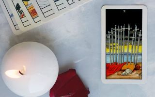 Ten of Swords meaning by position